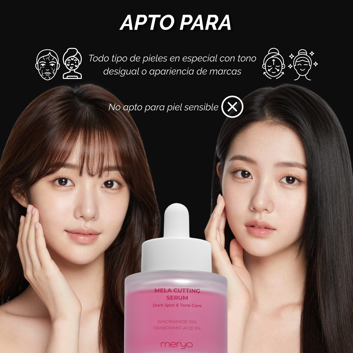 MERYO MELA CUTTING SERUM NIACIN 10% +TXA 5%