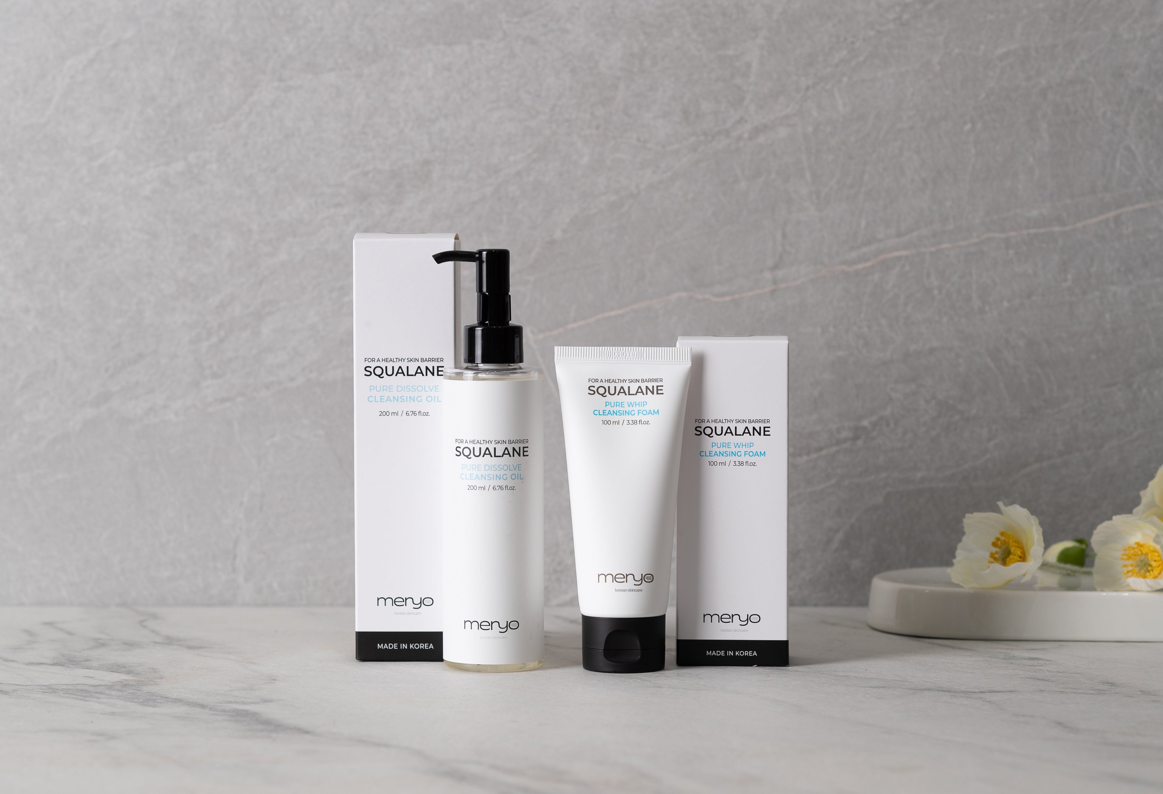 MERYO SQUALANE DOUBLE CLEANSING DÚO